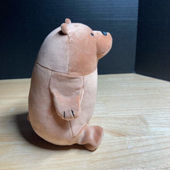 We Bare Bears Brown 7 inch Plush Bear by Toy Factory 2022.  Pre-Owned0 - Picture 4 of 7